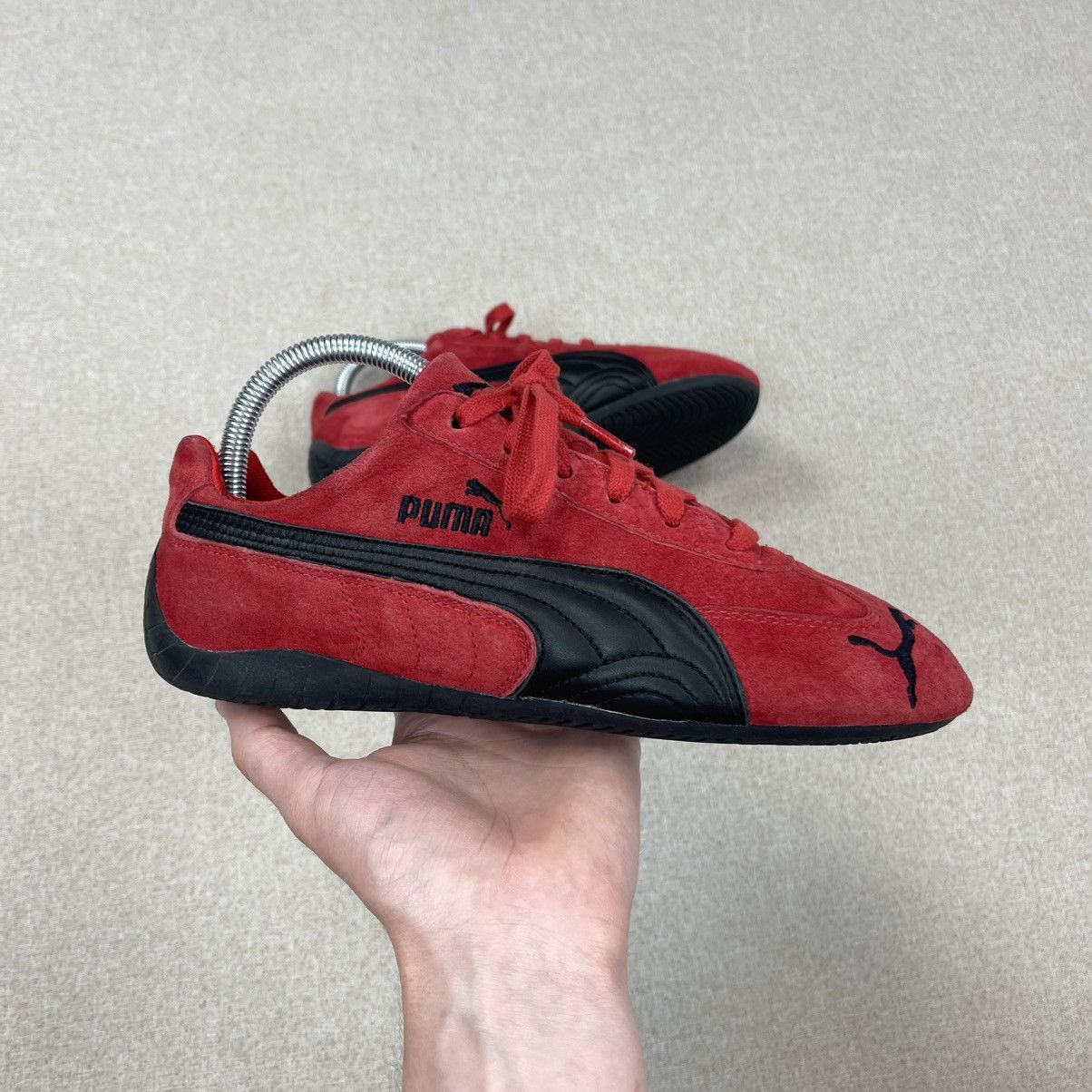 Puma VINTAGE OG 2004 PUMA SPEEDCAT TRAINERS SNEAKERS RED SUEDE Size US 9 / IT 39 - 3 Thumbnail