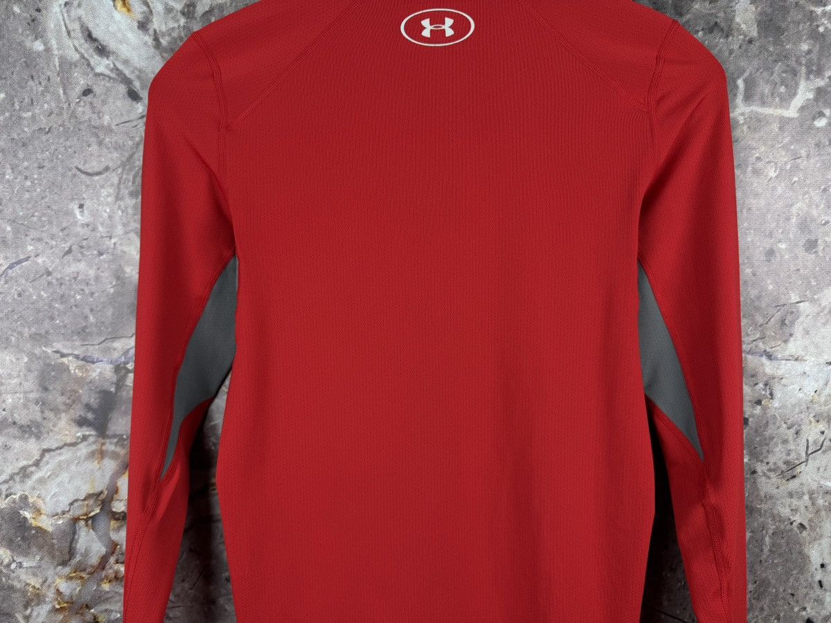 Under Armour Under Armour Men’s Compression Long Sleeve Shirt Red Size M Size US M / EU 48-50 / 2 - 12 Thumbnail