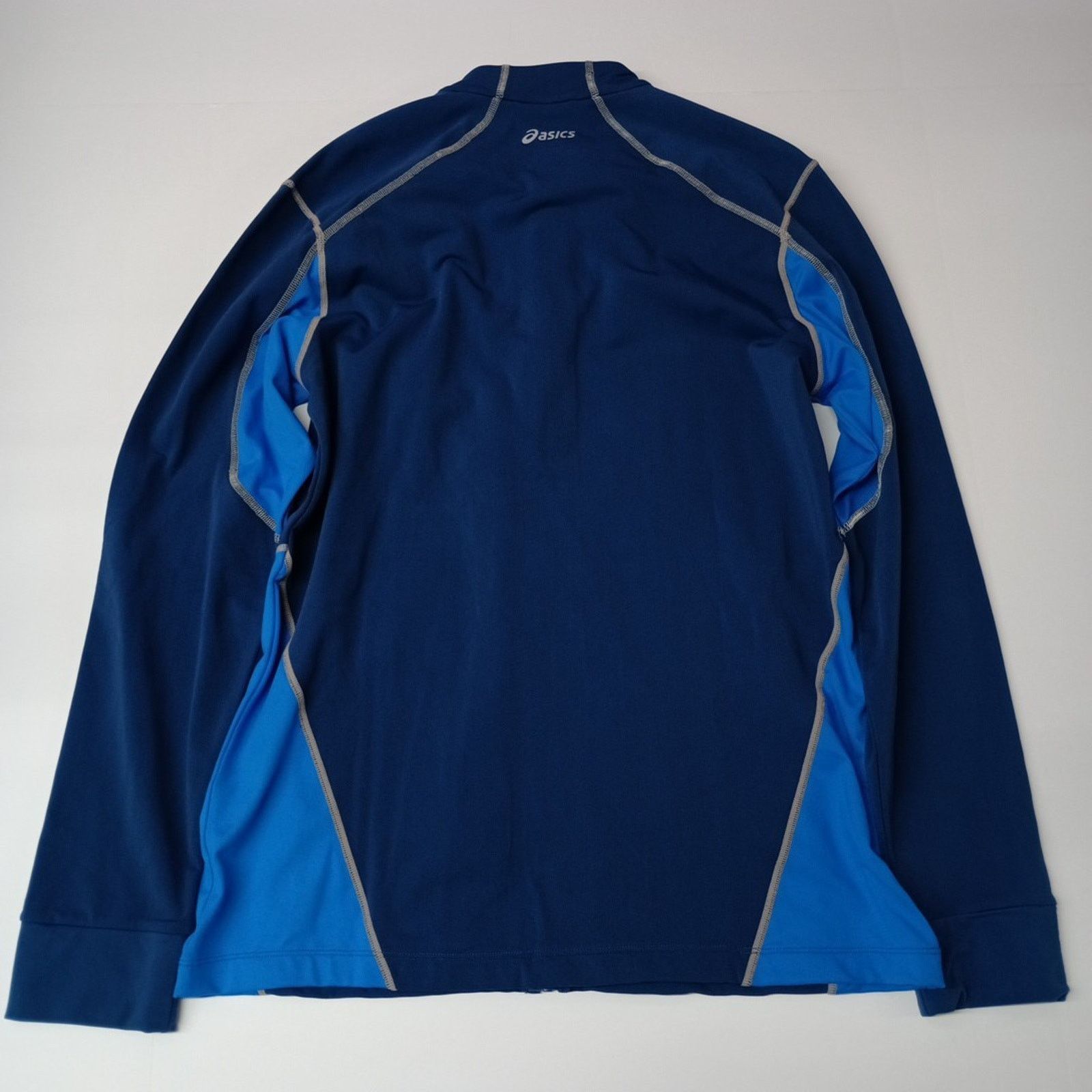 Asics ASICS Men's Run Lite Show Jacket Running Apparel Size M Blue Size US M / EU 48-50 / 2 - 9 Thumbnail