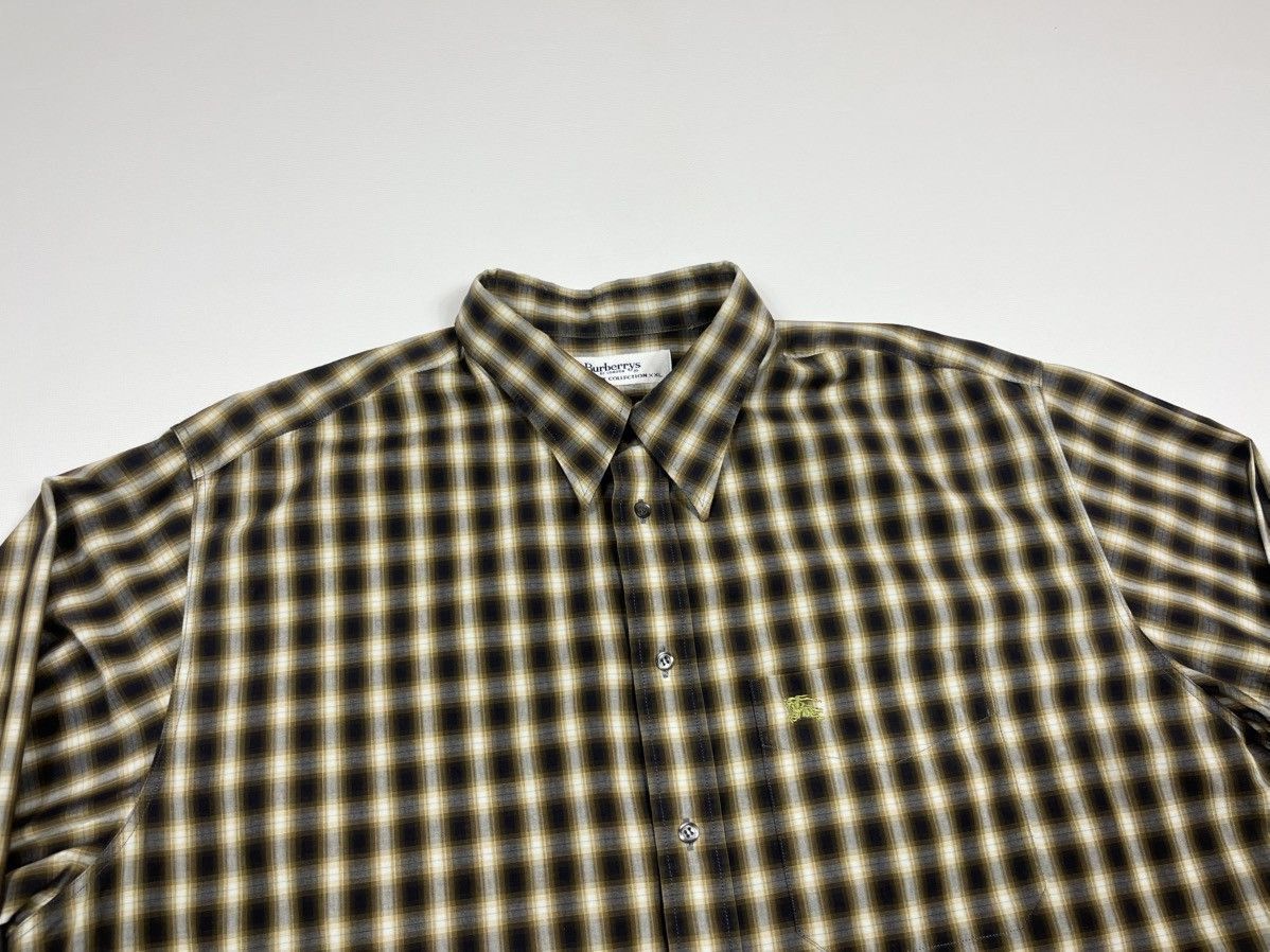Burberry Vintage Burberrys of London Shirt Nova Check Long Sleeve Size US XXL / EU 58 / 5 - 4 Thumbnail