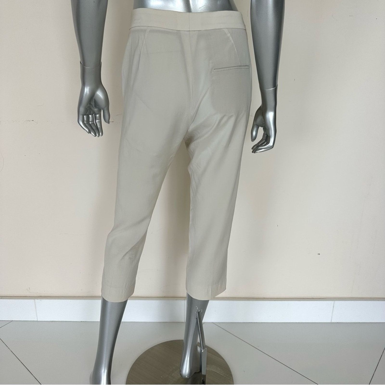 Brunello Cucinelli Brunello Cucinelli women silk capri pants size 6 US Size 28" / US 6 / IT 42 - 4 Thumbnail