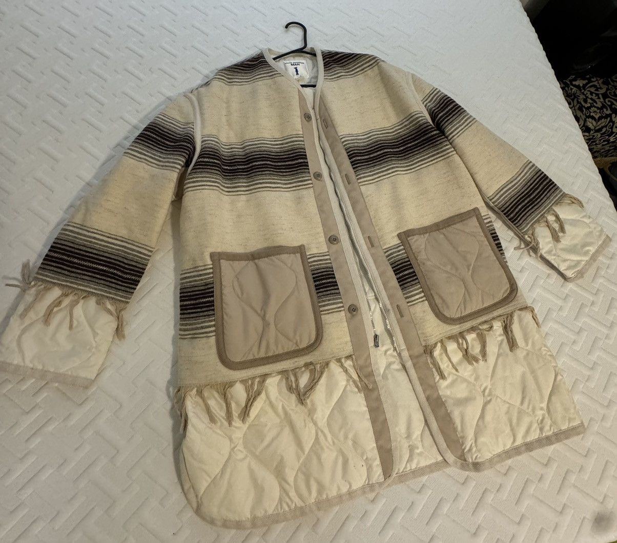 Junya Watanabe Junya Watanabe Man Coat Ivory Size US XL / EU 56 / 4 - 2 Thumbnail