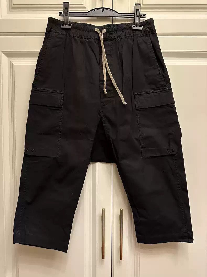 Rick Owens Rick Owens ROMain line men's cropped trousers-2505 Size US 36 / EU 52 - 1 Thumbnail