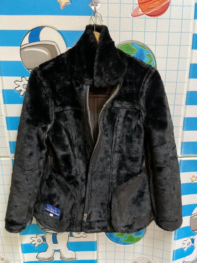 Burberry Vintage Burberry London Blue Label Faux Leather Jacket Size S / US 4 / IT 40 - 4 Thumbnail