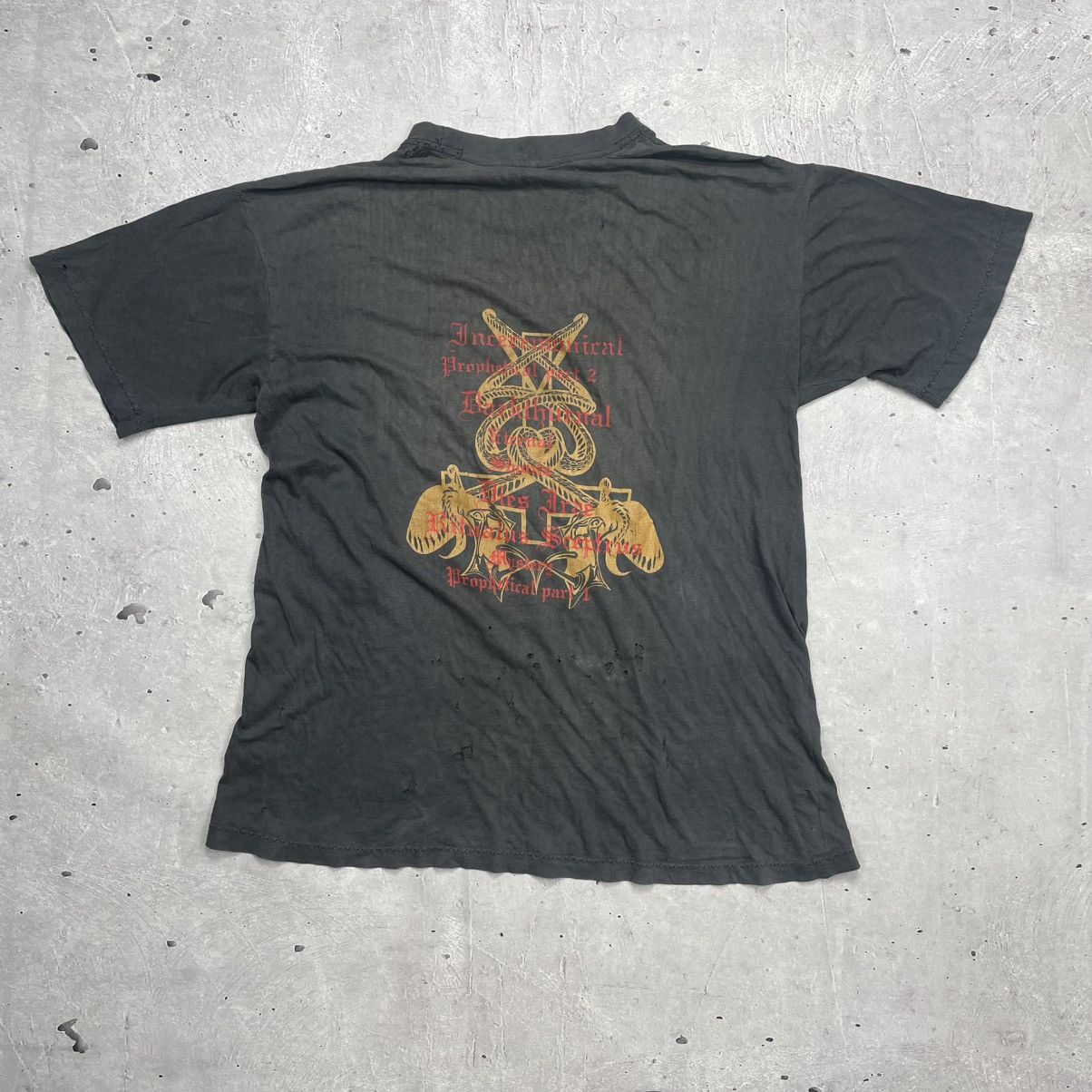 🔥Ultra Rare🔥 Christ Agony 90’s Black metal T-shirts