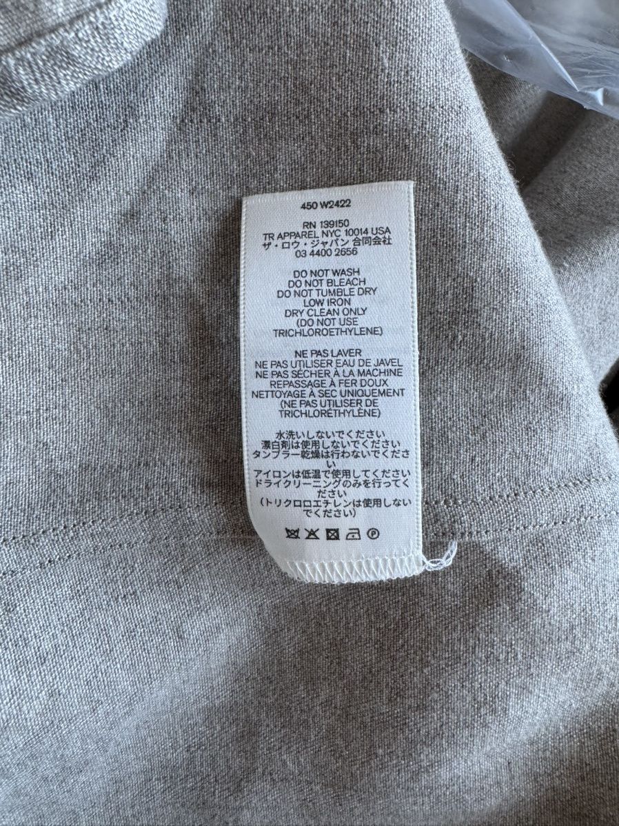 The Row THE ROW "Amoneto" Beige Linen-Cashmere Jacket Overshirt Size US L / EU 52-54 / 3 - 9 Thumbnail