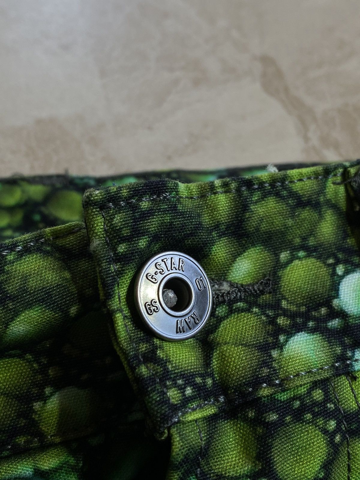 G-Star × Pharrell Pharrell & Gstar elwood 3D 5622 green iguana pants Size US 29 - 11 Thumbnail