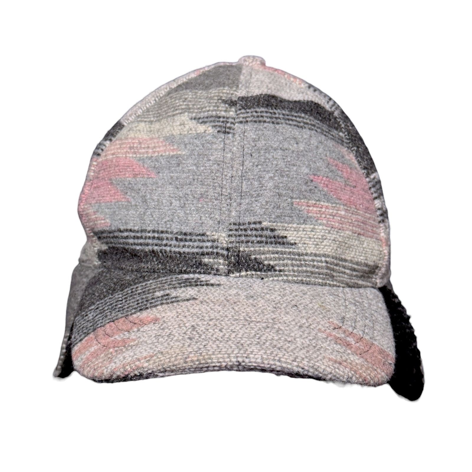 Other Scala Trooper Trapper Hat Southwestern Aztec Sherpa Ear Flap Size ONE SIZE - 4 Thumbnail