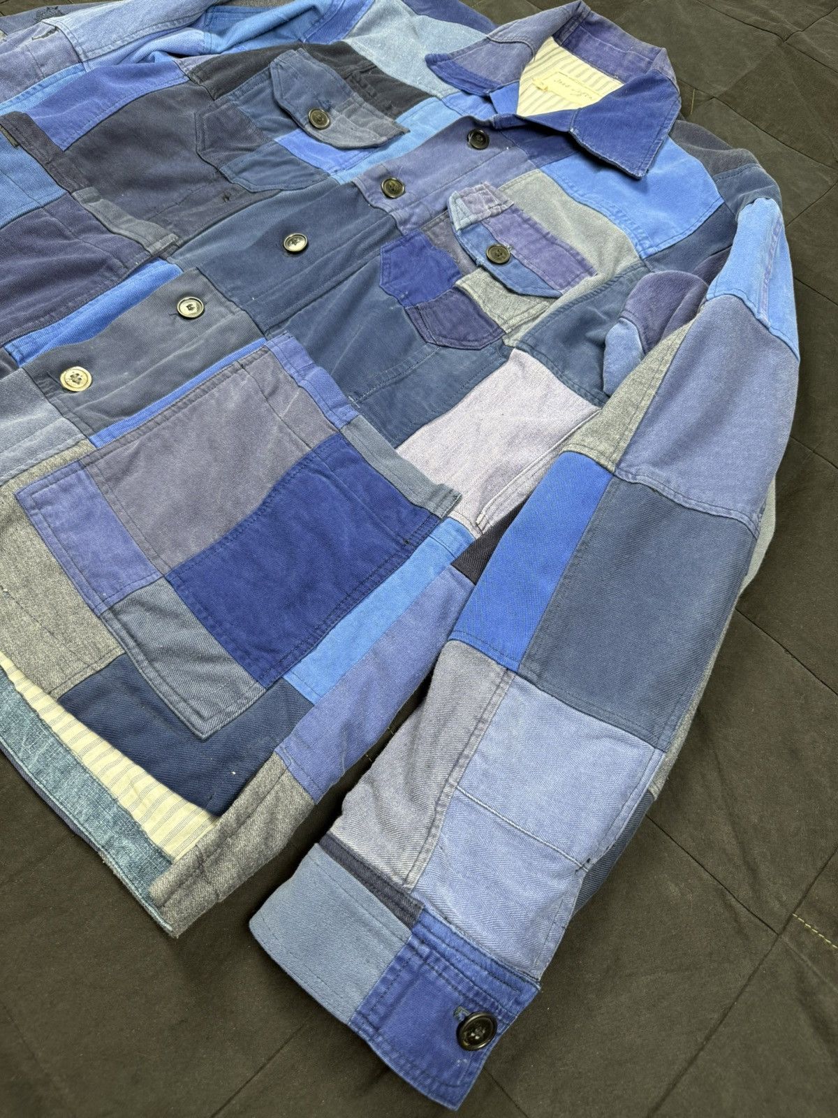 Greg Lauren French Artist Scrapwork Varsity Jacket Size US L / EU 52-54 / 3 - 2 Thumbnail