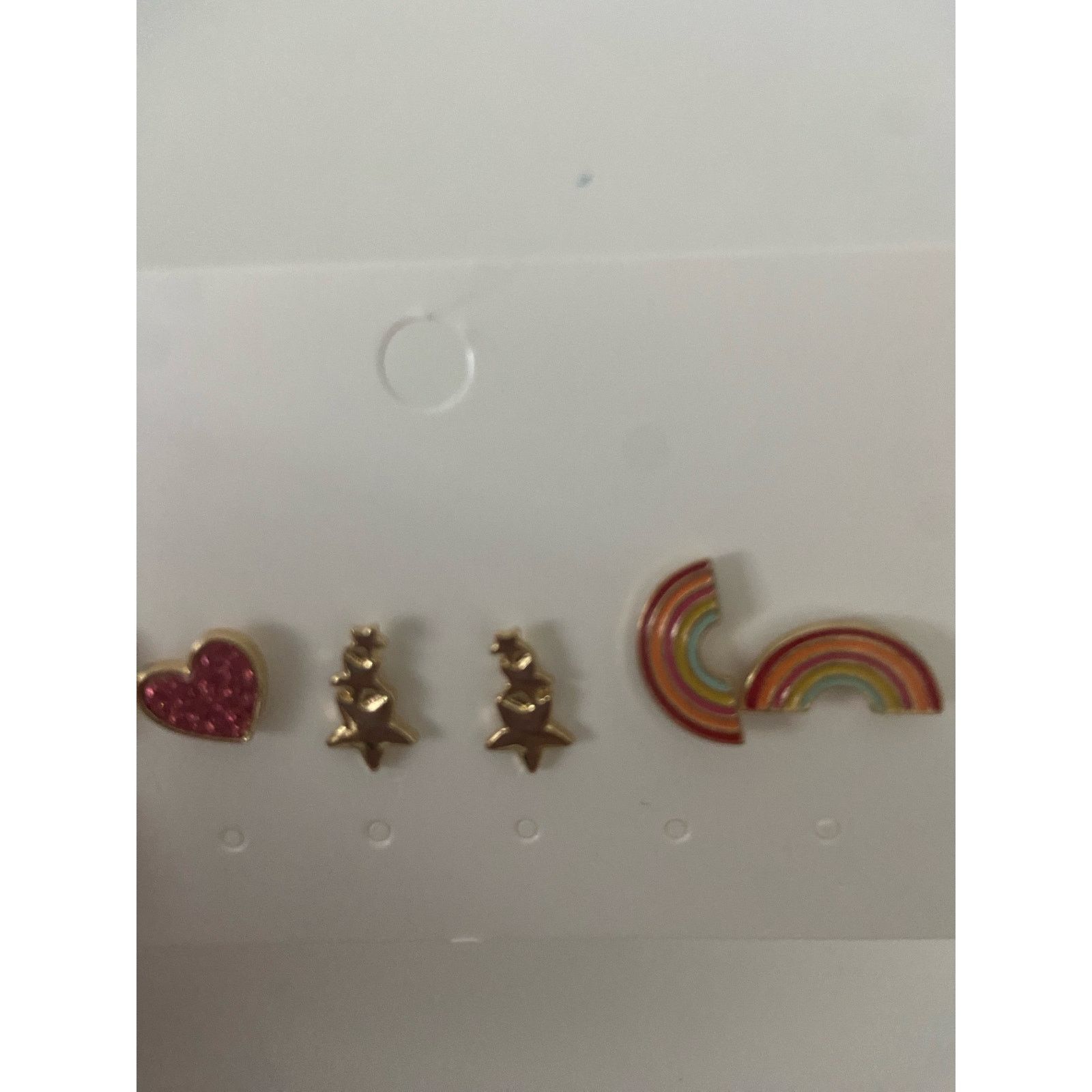 Other heart star and rainbow earrings Size ONE SIZE - 4 Thumbnail