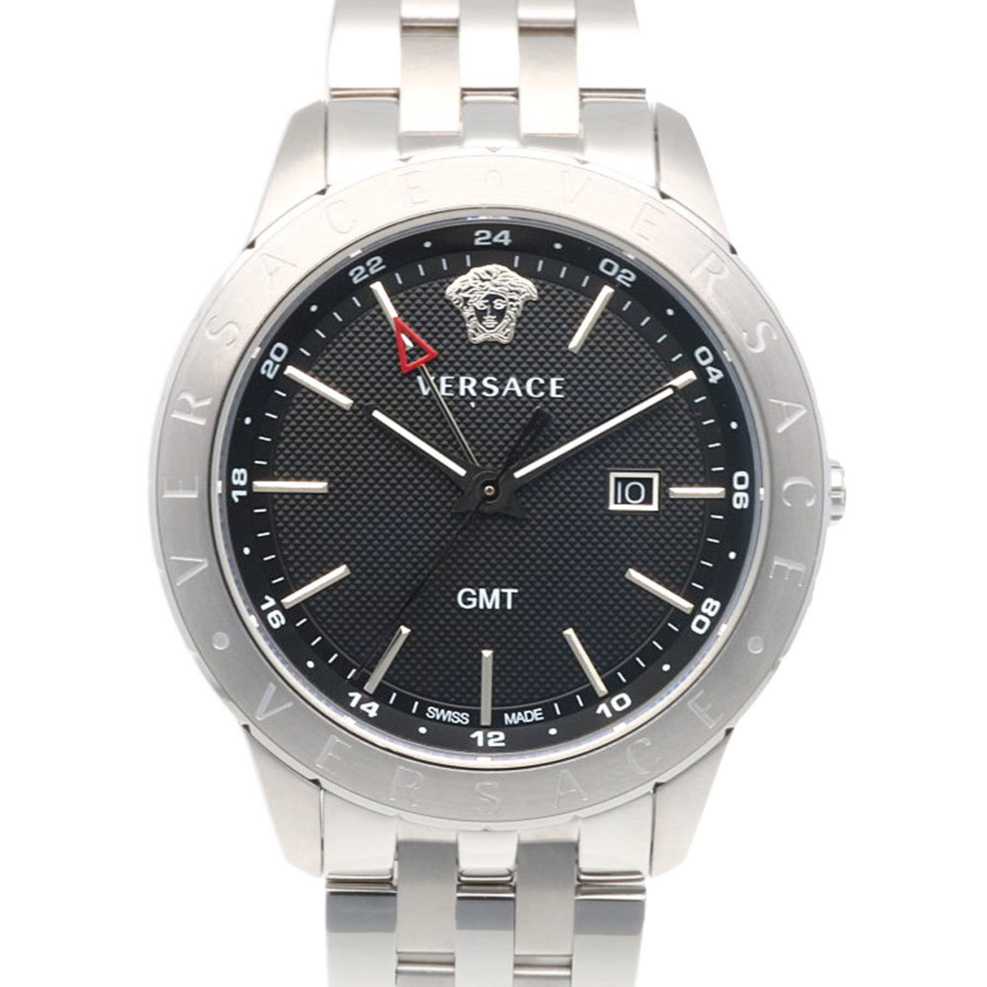 Versace Versace Universe GMT Watch Stainless Steel WR 3ATM Quartz Men's VERSACE Size ONE SIZE - 1 Thumbnail