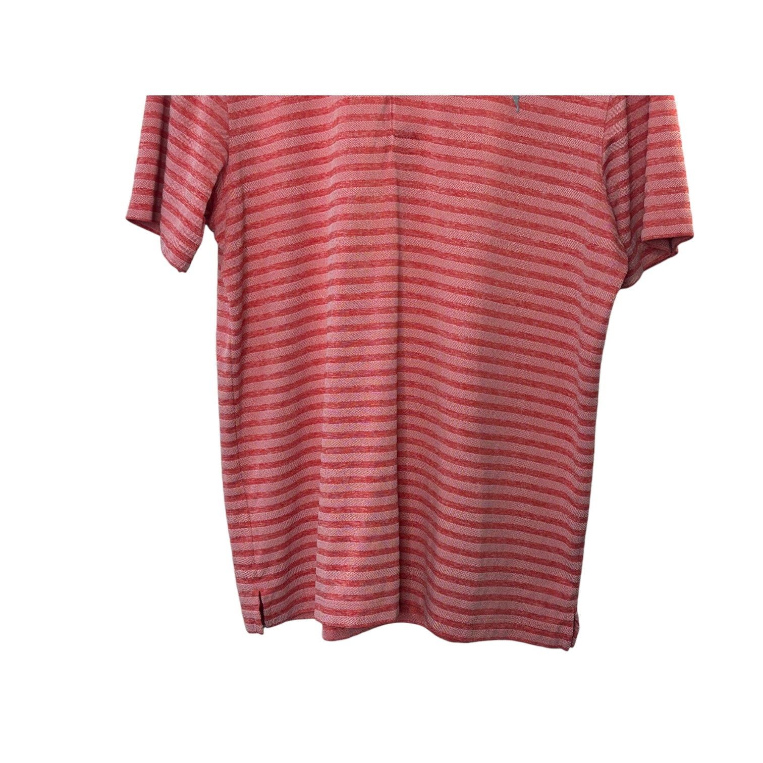 Puma PUMA Red Stripe Short Sleeve Polo Shirt Men's Size Large Size US L / EU 52-54 / 3 - 3 Thumbnail