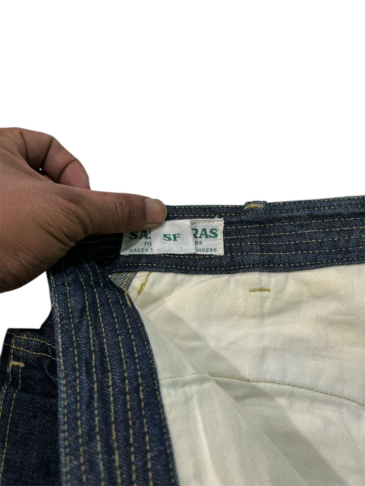 Sassafras Sassafras Fall Leaf Gardener Denim Size US 34 / EU 50 - 7 Thumbnail