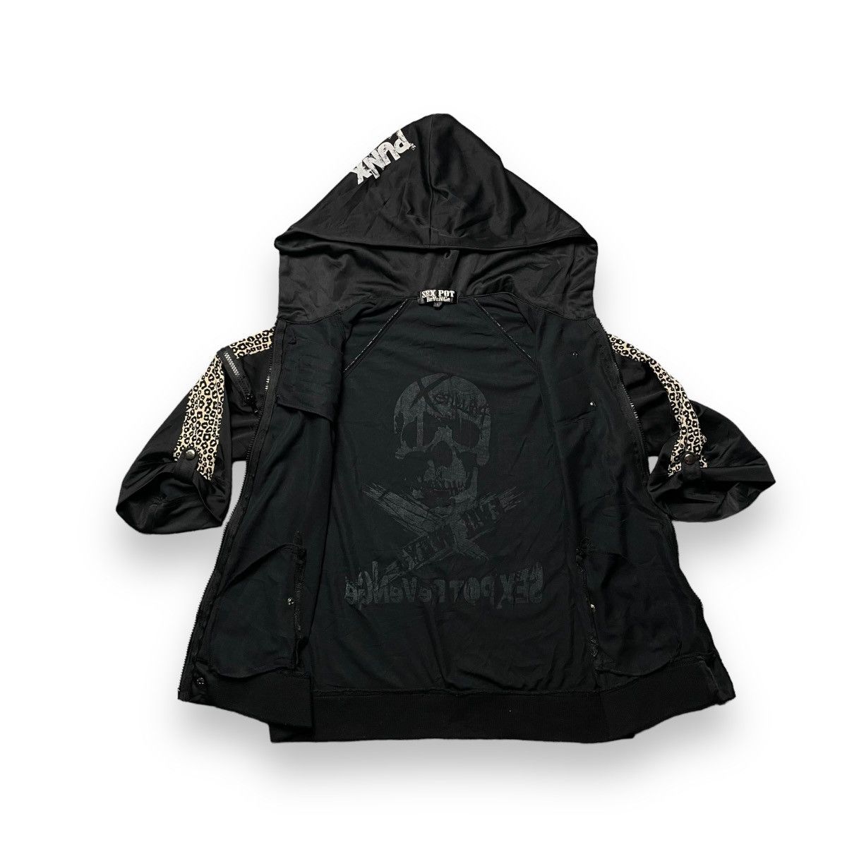 Sex Pot ReVeNGe 🇯🇵☠️ SEX POT REVENGE LEOPARD SKULL PUNK GOTHIC JACKET Size US M / EU 48-50 / 2 - 3 Thumbnail