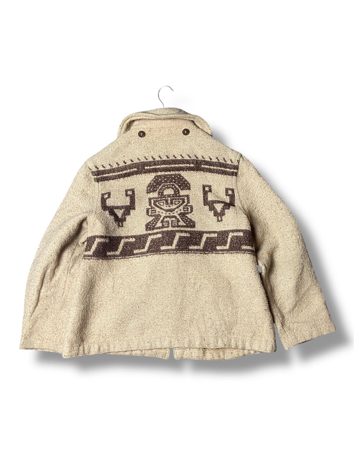 Japanese Brand Dawn International Brand Full Zip Wool Jacket (146) Size US L / EU 52-54 / 3 - 2 Thumbnail