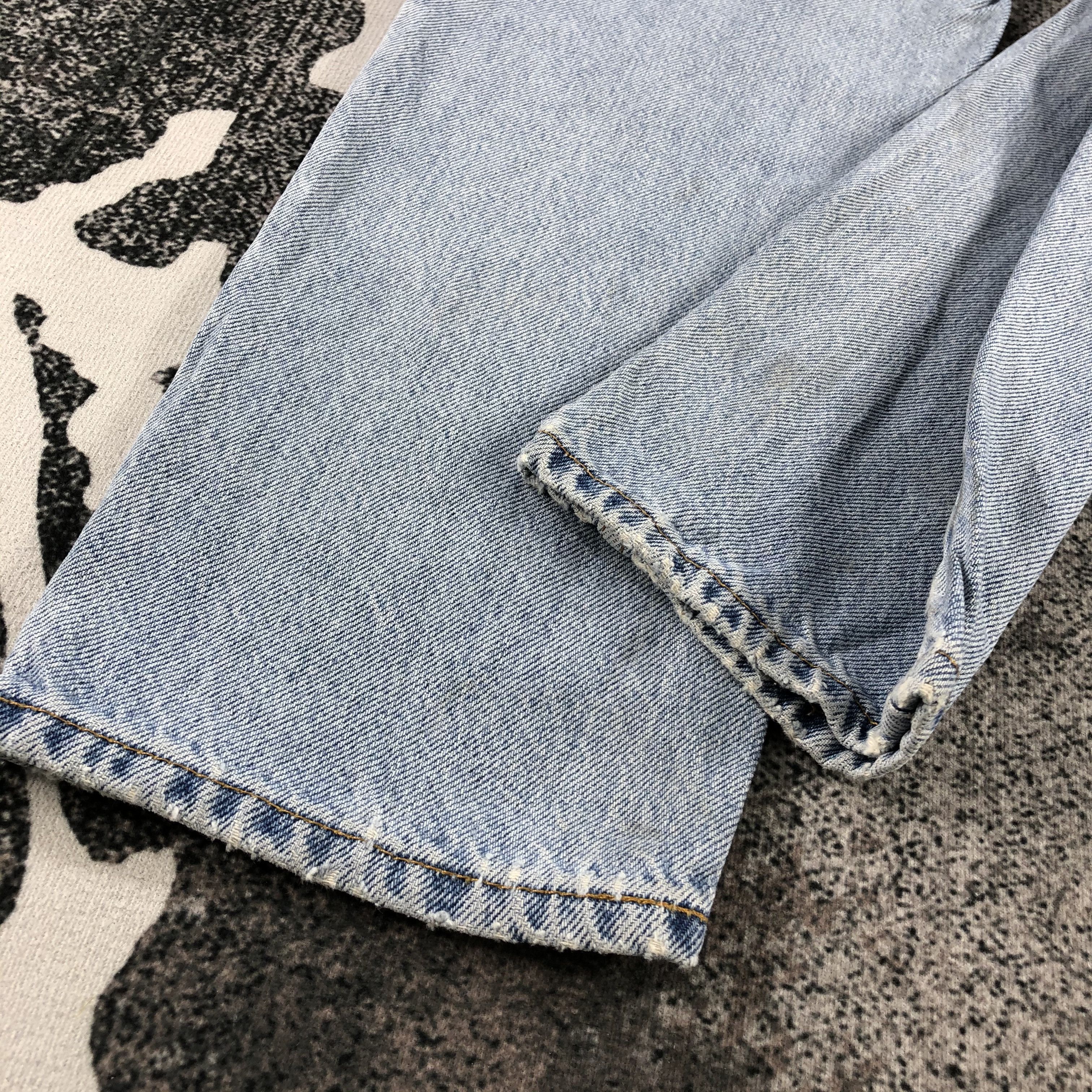 Levi's Vintage 90s Levi's 950 Jeans Medium Wash Denim KJ990 Size US 29 - 6 Thumbnail