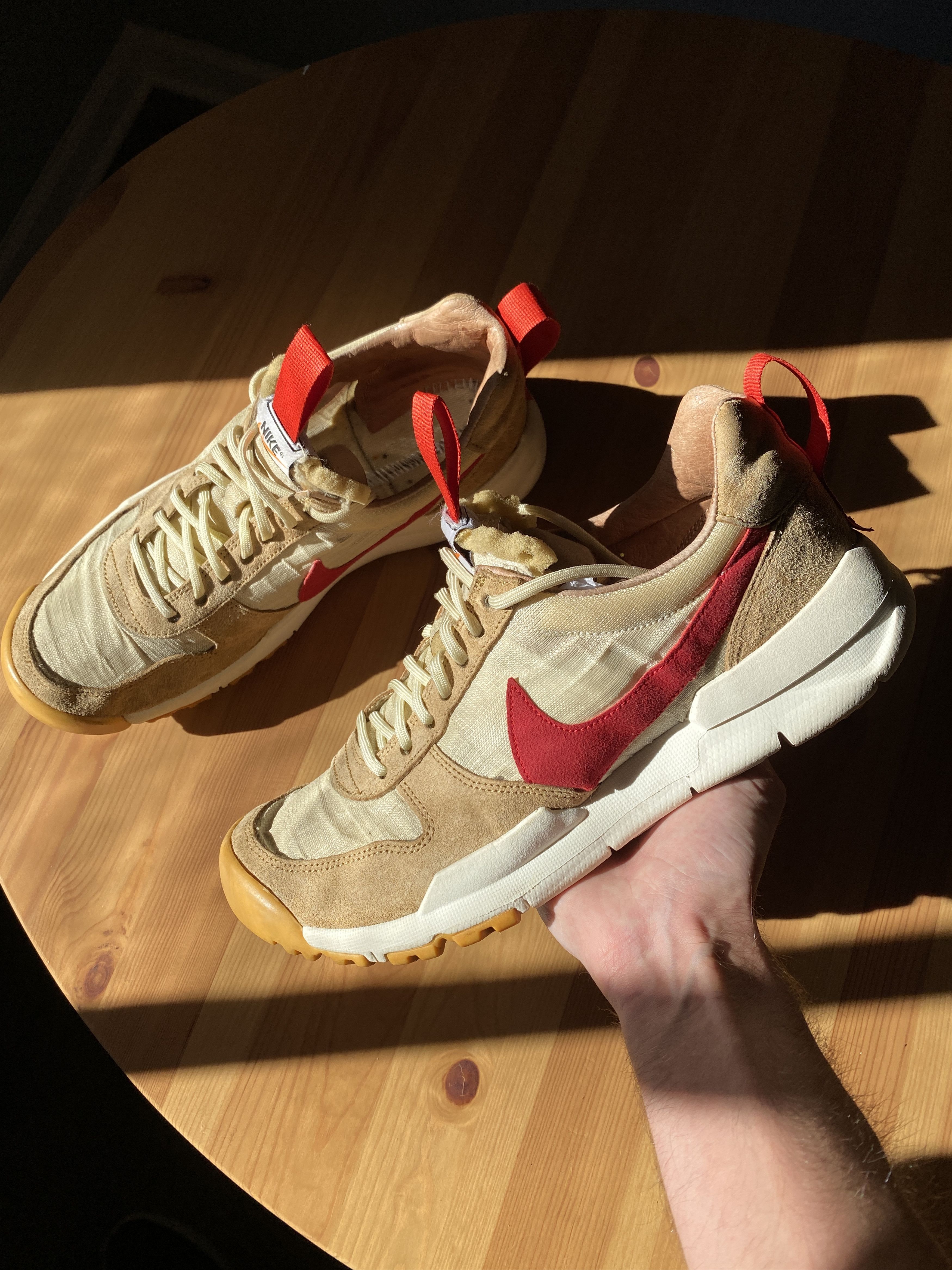Nike × Tom Sachs Nike Tom Sachs Mars Yard 1.0 shoes, size 10 | Grailed
