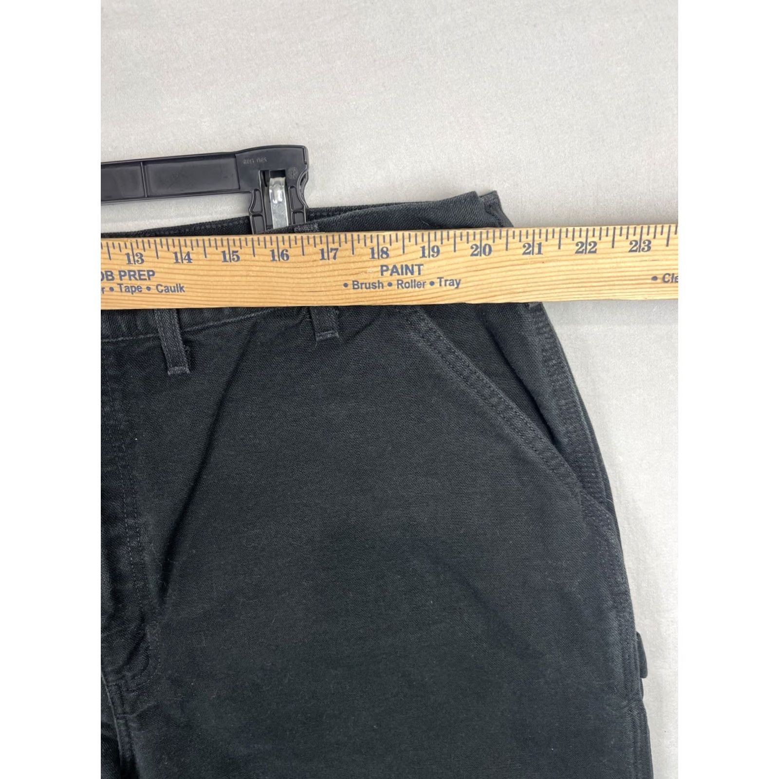 Carhartt Carhartt Pants Mens 44x32 Black Flannel Lined Carpenter Loose B111 Pant Mens Regular Carhartt Canvas 5-Pocket Zipper Button Casual Workwear Size US 44 / EU 60 - 5 Thumbnail