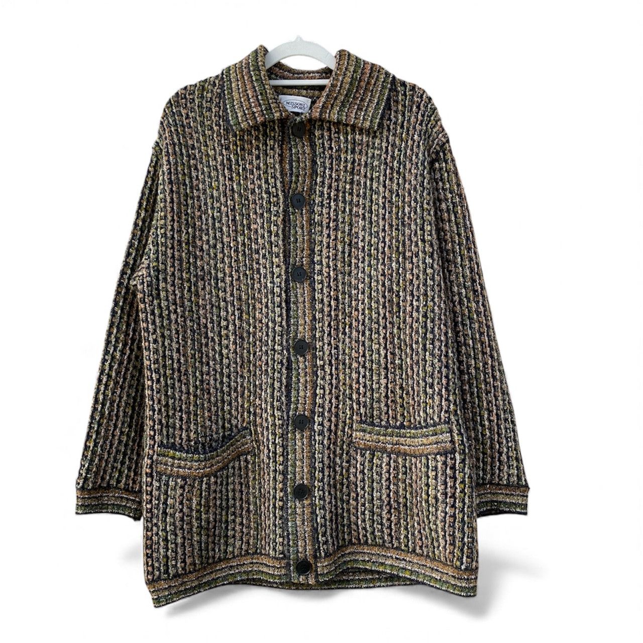 Missoni Vintage Missoni Sport Cardigan Jacket Size L / US 10 / IT 46 - 1 Thumbnail