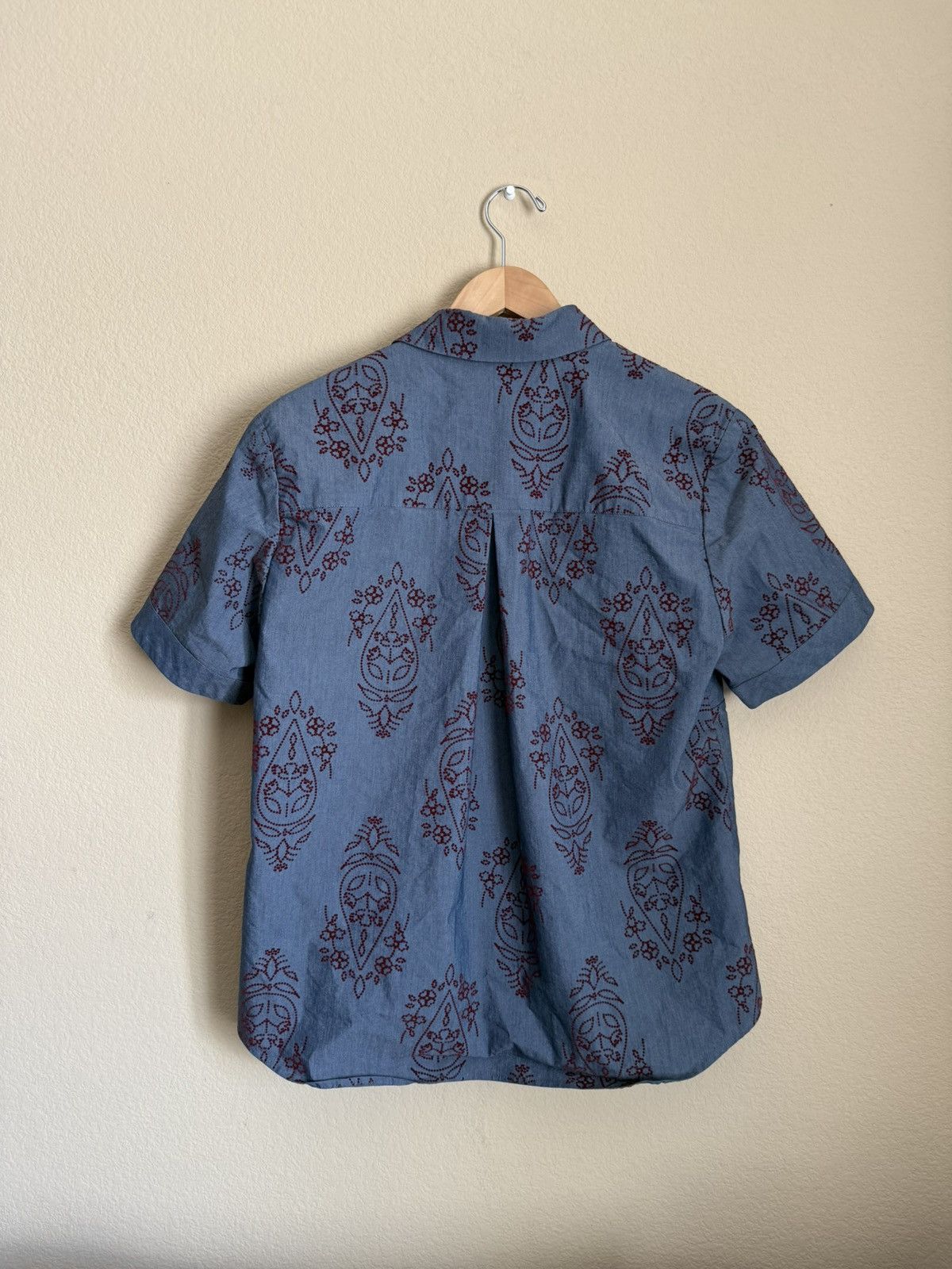 Paria Farzaneh Paria Farzaneh Denim Short Sleeve Button Up Size US S / EU 44-46 / 1 - 2 Thumbnail