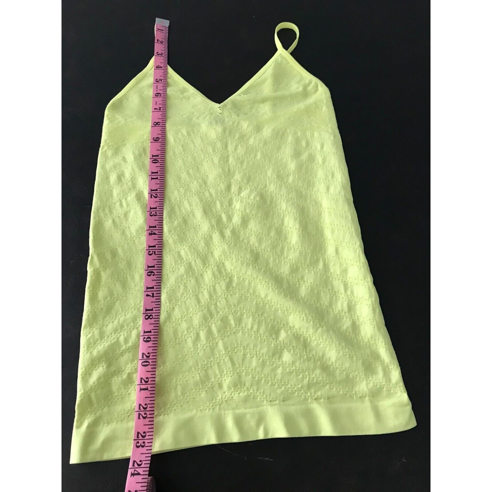 Anthropologie Anthropologie Eloise Yellow Chevron Print Cami/Camisole/Tank Size XS / US 0-2 / IT 36-38 - 5 Thumbnail