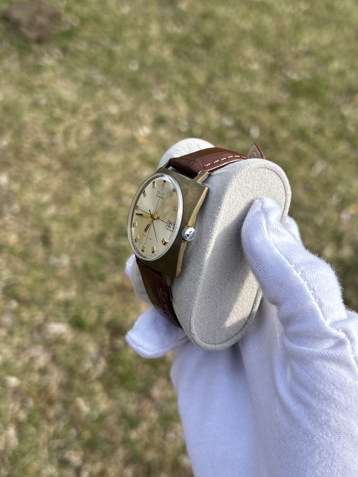 Vintage Vintage Watch Poljot Automatic Mechanical Soviet USSR 1980s Size ONE SIZE - 6 Thumbnail