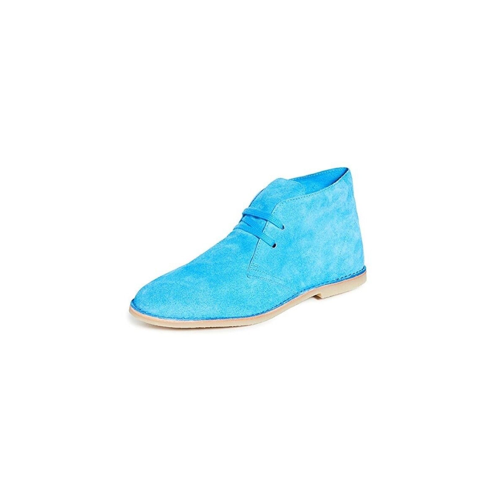 Paul Smith Norman Mens Blue Suede Chukka Boots - 12 US