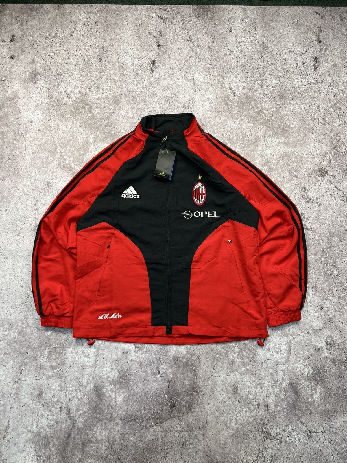 Adidas Adidas 2006 AC Milan Blokecore Tracksuit Jacket Pants Size US M / EU 48-50 / 2 - 9 Thumbnail