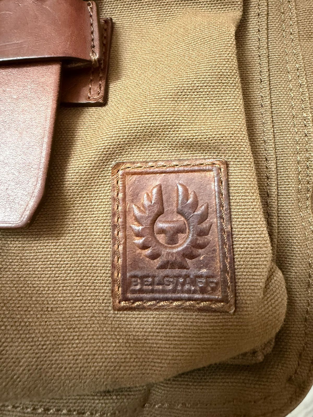 Belstaff BELSTAFF COLONIAL MESSENGER BAG-Mountain Brown Size ONE SIZE - 8 Thumbnail