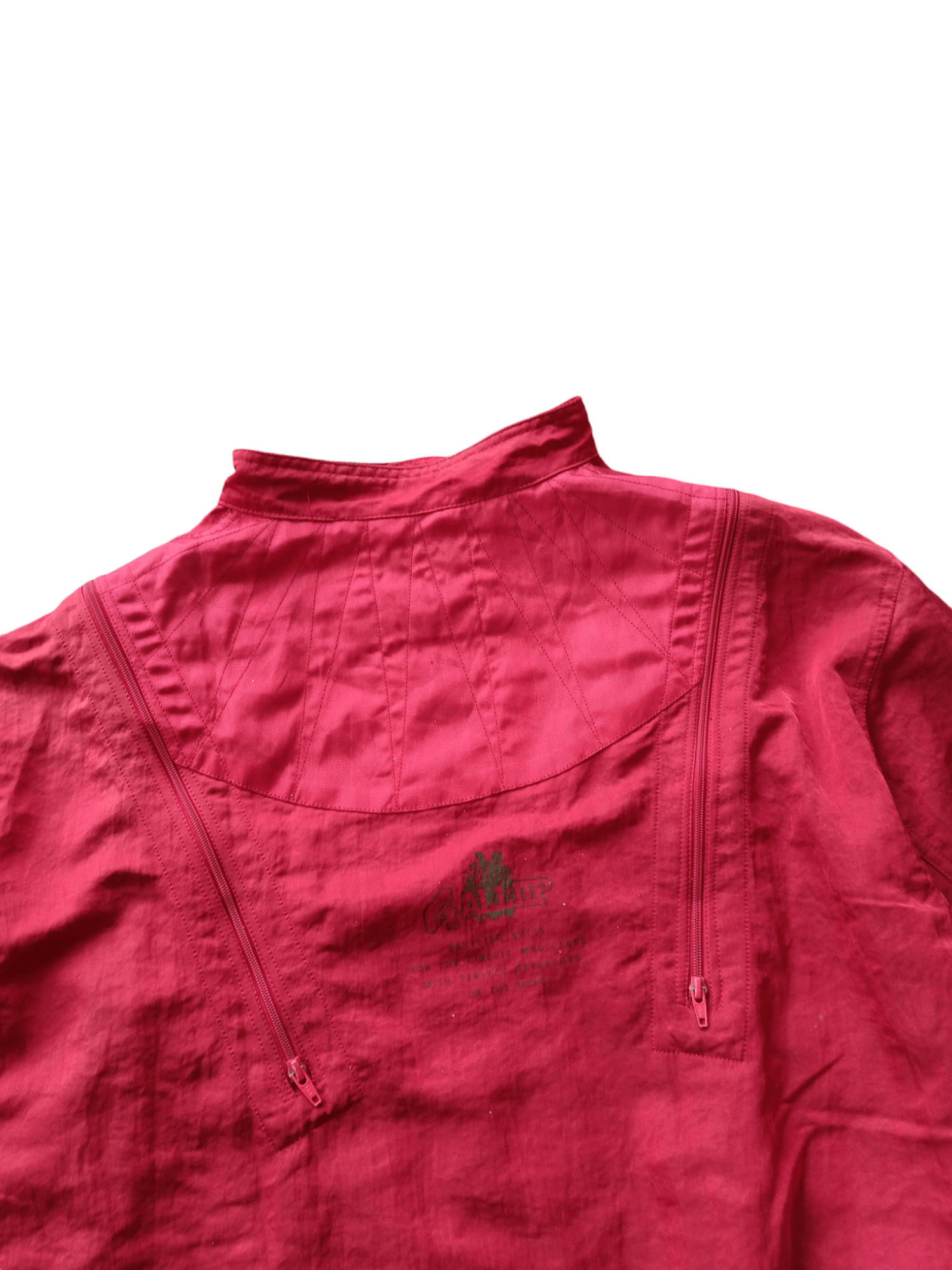 Vintage 😍RARE😍VINTAGE GALLOP MOTORCYCLES RED BOMBER NYLON JACKET Size US XL / EU 56 / 4 - 9 Thumbnail