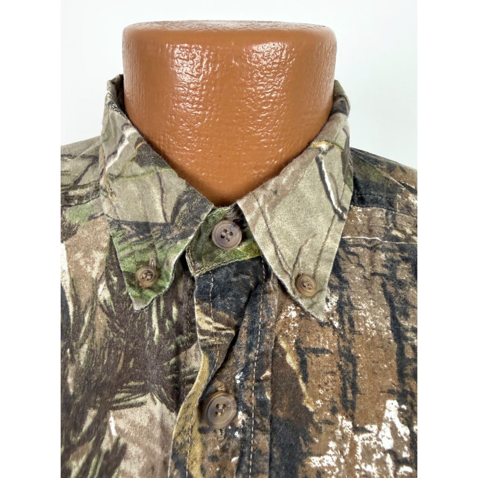 Realtree Realtree Camo Shirt Men Medium Button Down Vented Hunting Outdoors Lightweight Size US M / EU 48-50 / 2 - 3 Thumbnail