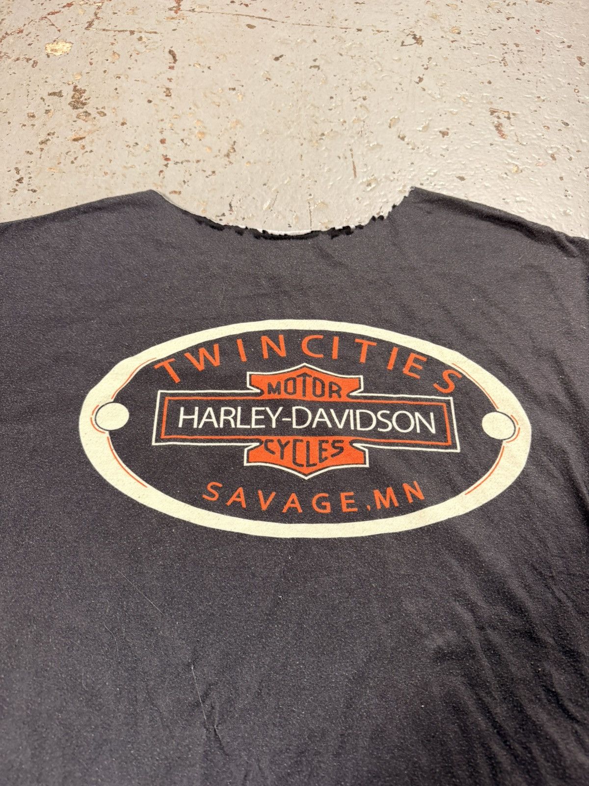 Harley Davidson Insane Distressed Harley Davidson Graphic Tee Size US L / EU 52-54 / 3 - 3 Thumbnail