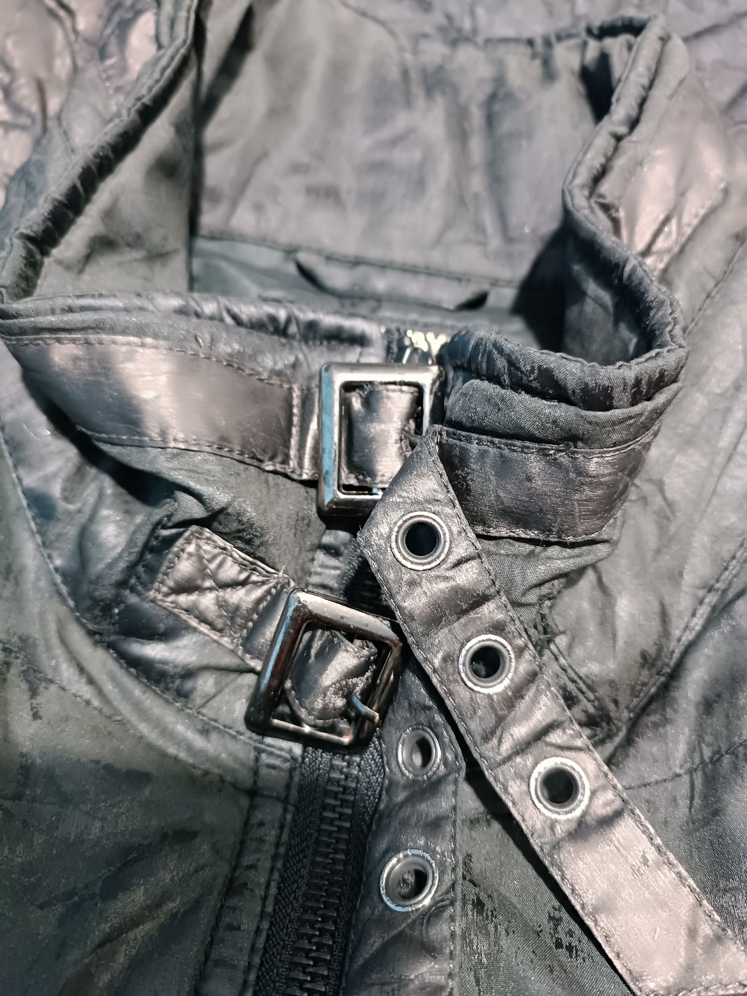 Japanese Brand Japanese Small Part Biker Down Jacket number(N)ine Style Size US M / EU 48-50 / 2 - 9 Thumbnail