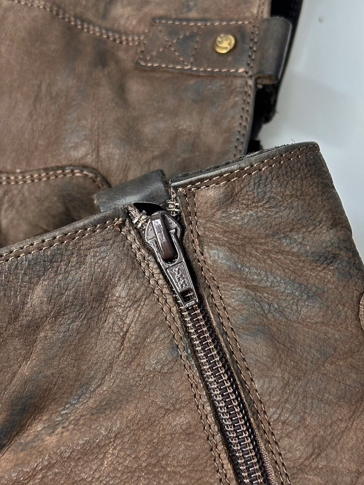 Dirk Bikkembergs RARE LEATHER BOOTS RICK OWENS STYLE AVANT-GARDE SUIDE Guidi Size US 8 / EU 41 - 11 Thumbnail