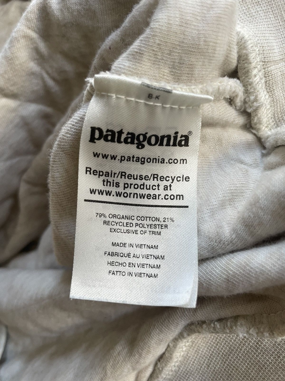 Patagonia Organic Cotton Quilt Snap-T Pullover - Oatmeal Size US S / EU 44-46 / 1 - 4 Thumbnail