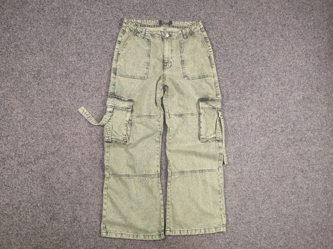 If Six Was Nine VTG Wide Cargo Baggy Rick Owens Junya Watanabe Style Jeans Size US 32 / EU 48 - 7 Thumbnail