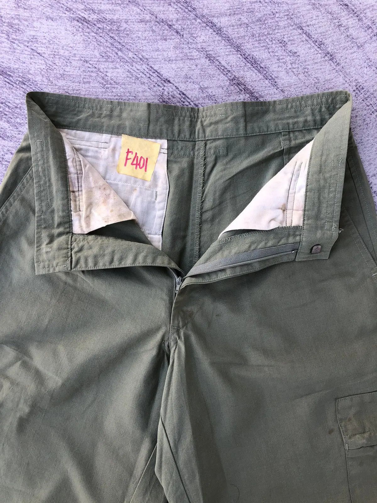 Japanese Brand Japanese Green Cargo Pants Multipocket Tactical Utility Size US 27 - 10 Thumbnail
