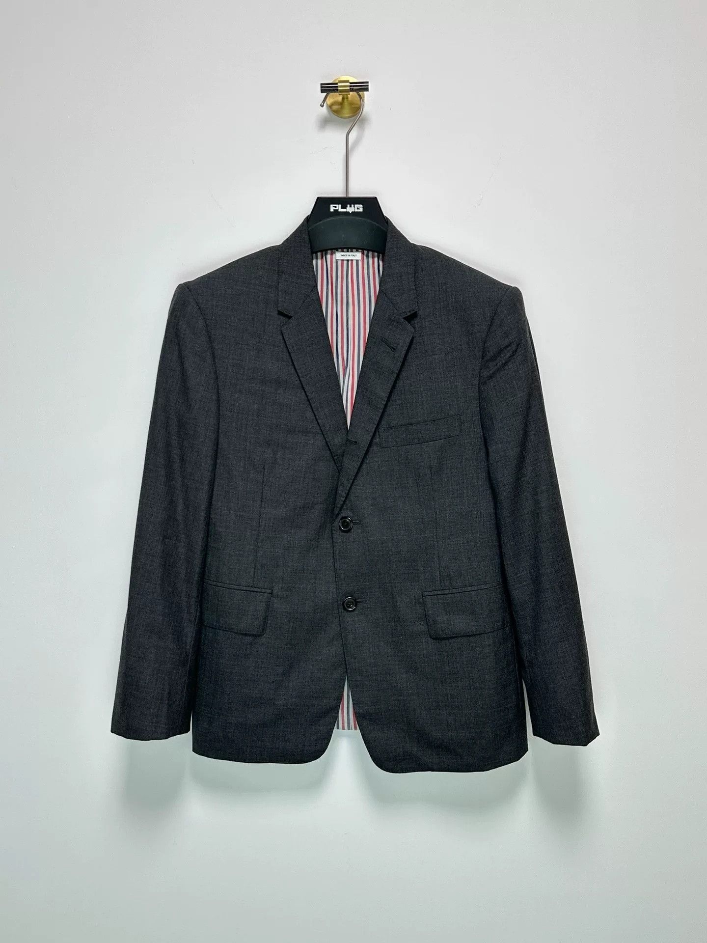 Thom Browne Thom Browne Gray Wool Suit Set Size US M / EU 48-50 / 2 - 1 Preview