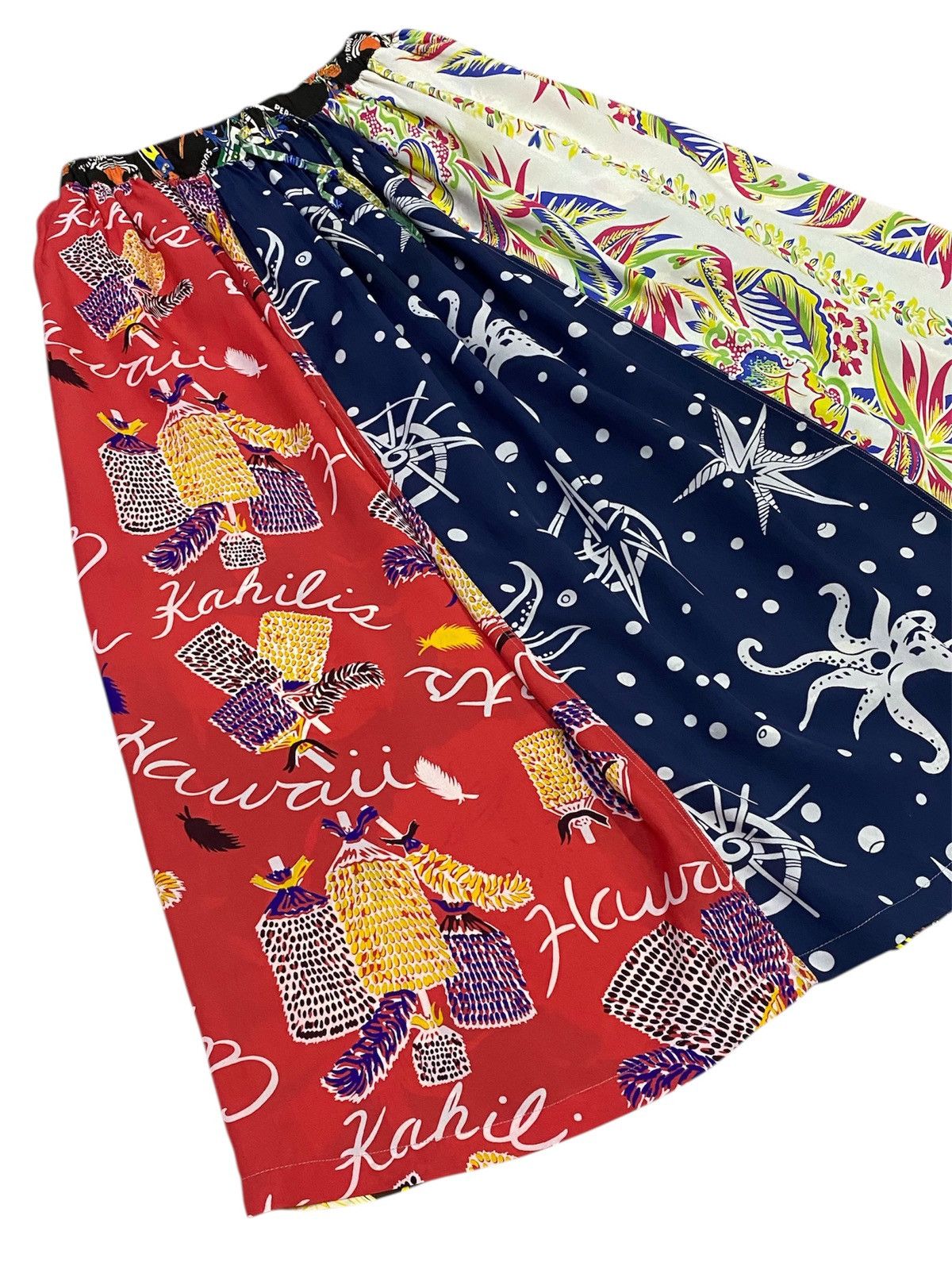 Sun Surf Sun Surf X Beams Rayon Hawaiian Midi Skirt Size 30" / US 8 / IT 44 - 17 Thumbnail