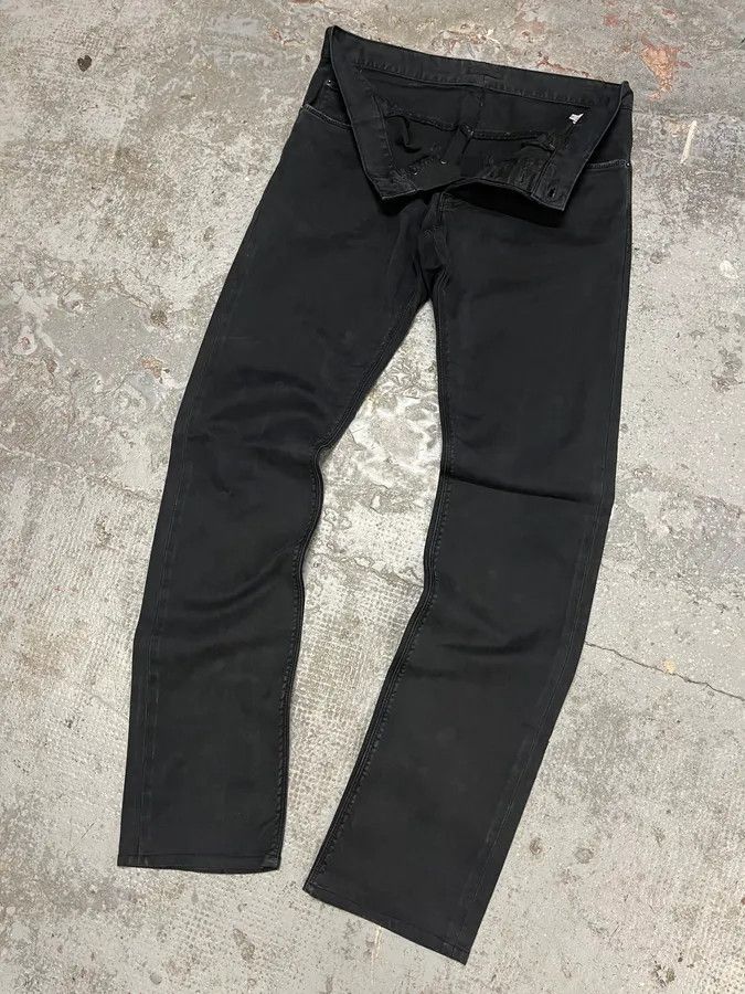 Prada × Vintage 2000s Prada Black Straight Pants Size US 30 / EU 46 - 6 Thumbnail