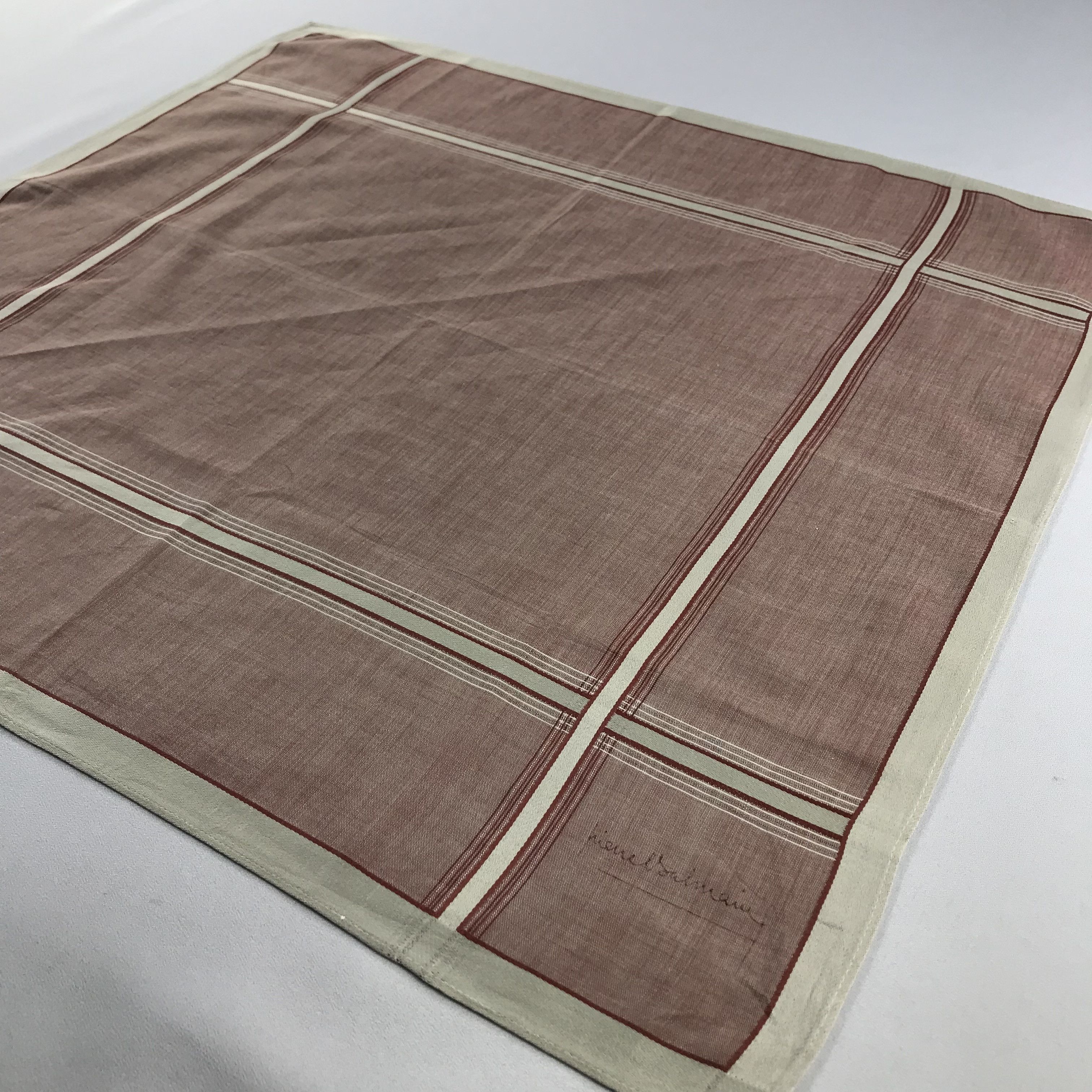 Pierre Balmain Pierre Balmain Handkerchief / Bandana / Neckerchief C591 Size ONE SIZE - 4 Thumbnail