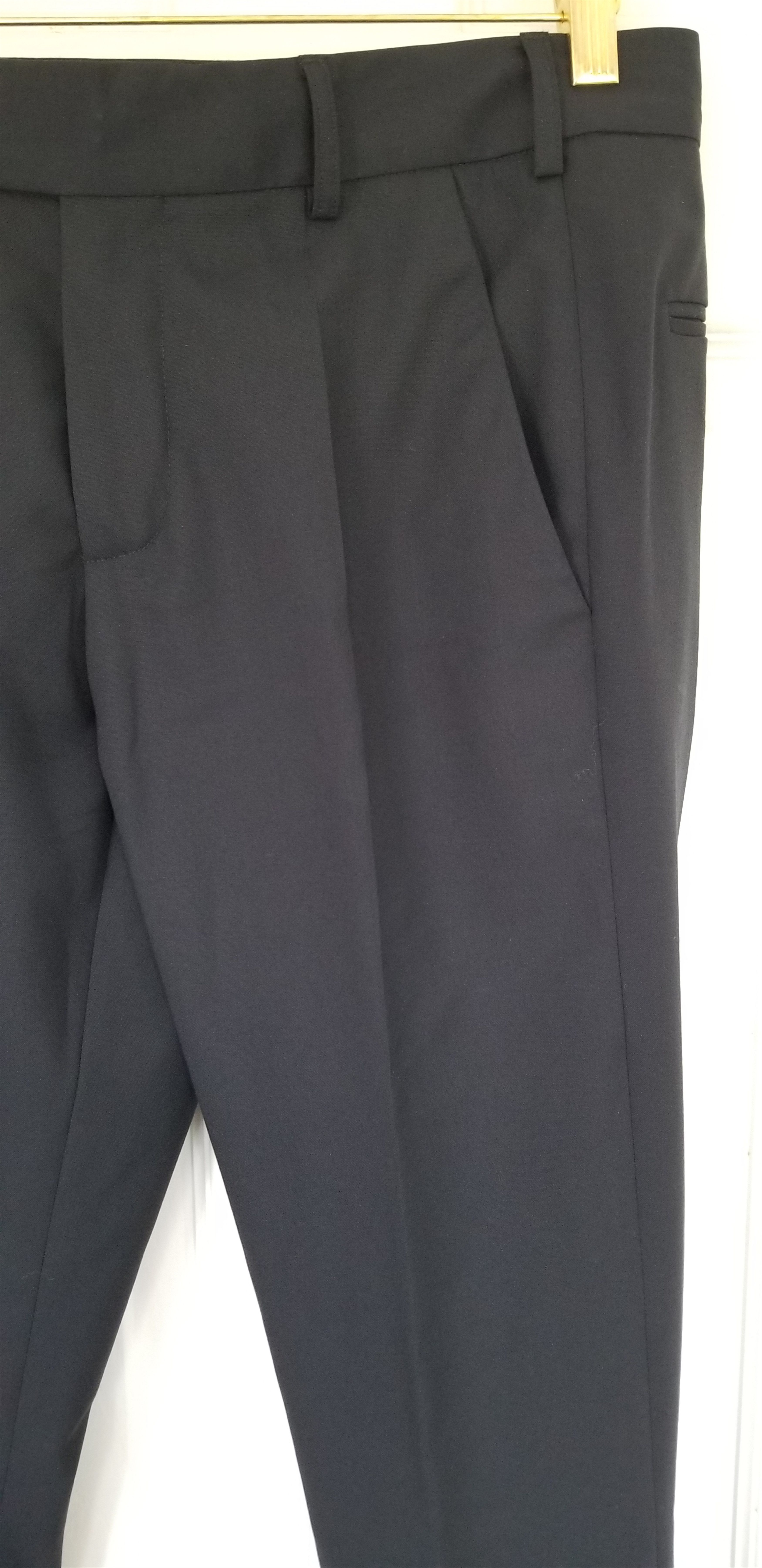 Raf Simons Raf Simons Suit Midnight Navy Blue Wool 1 Button Suit XS 44 Size 34R - 22 Thumbnail