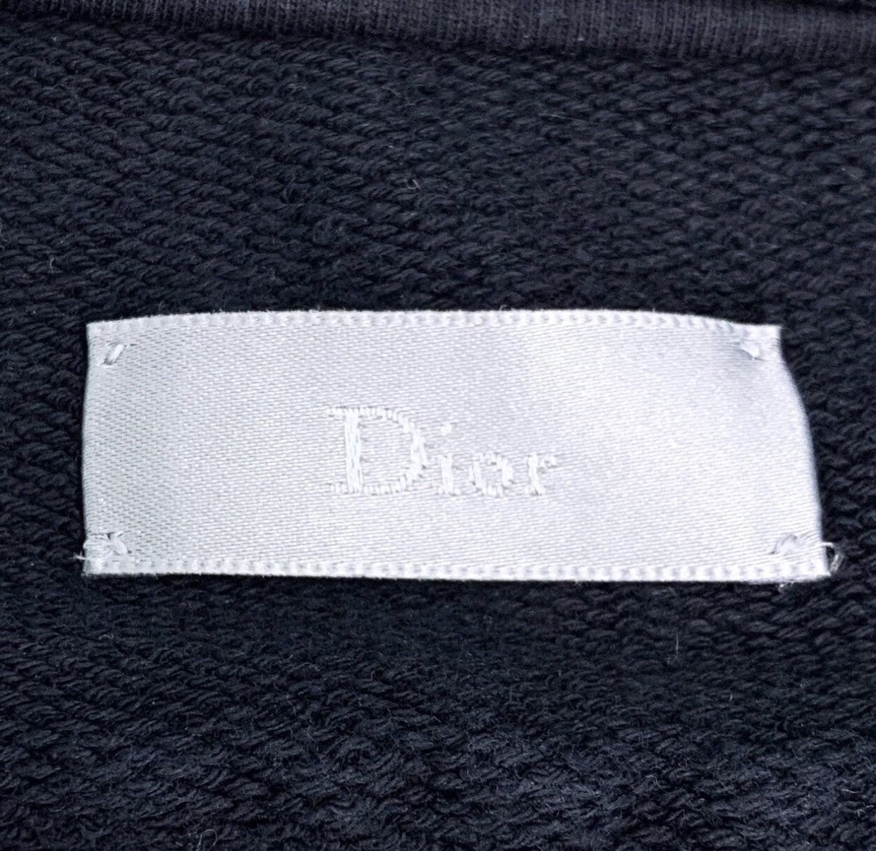Dior Dior Black Logo Printed Elastic Drawstring Casual Pants Size US 32 / EU 48 - 5 Thumbnail