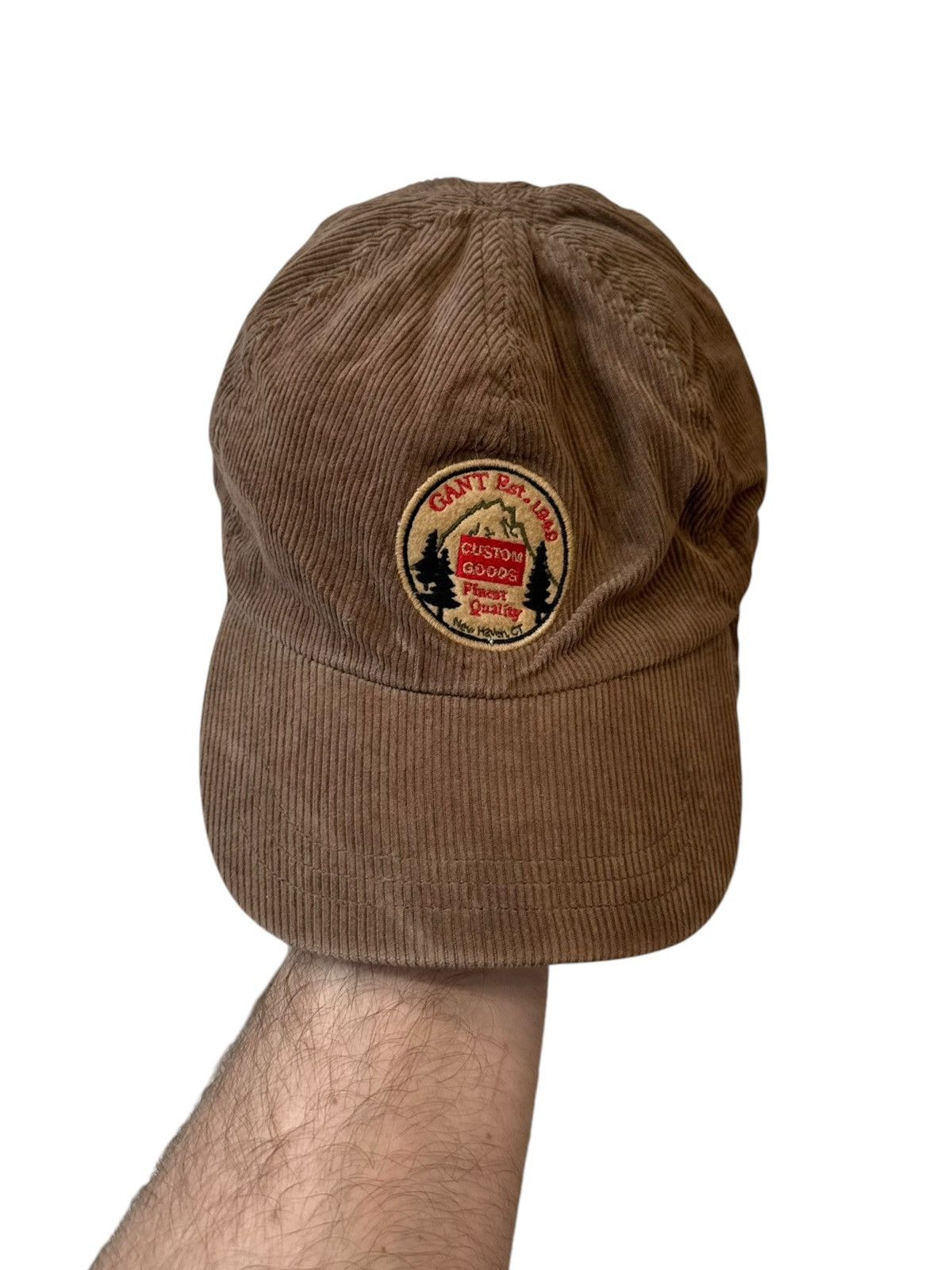 Gant Gant Teddy Lined Corduroy Truck Baseball Hat Cap Size ONE SIZE - 1 Thumbnail