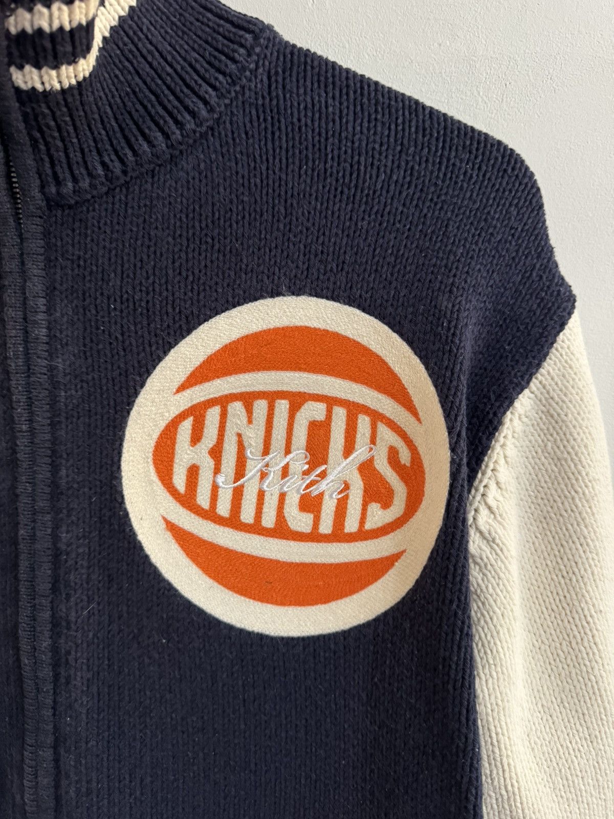 Kith Kith x Knicks Full Zip Sweater - Nocturnal Size US S / EU 44-46 / 1 - 2 Thumbnail