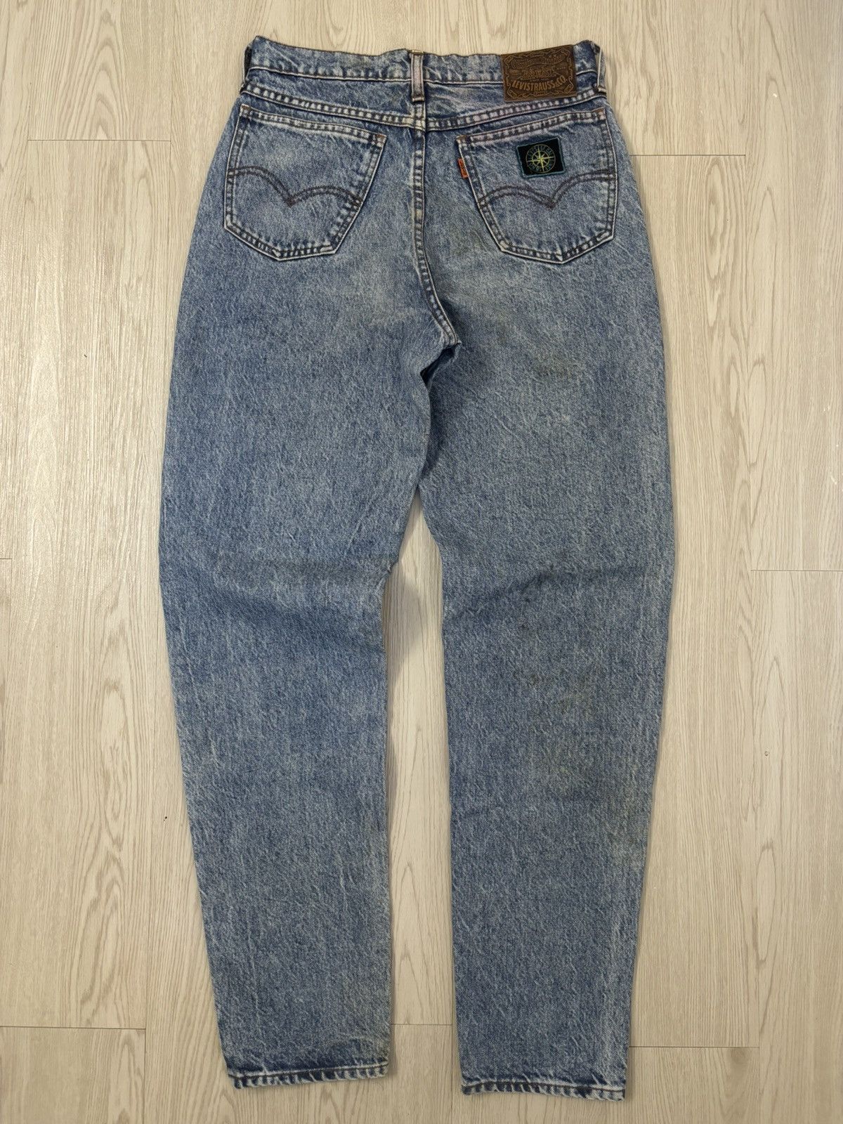 Levi's Vintage Clothing Vintage 80’s Levi’s orange tab with stone wash jeans Size US 30 / EU 46 - 3 Thumbnail