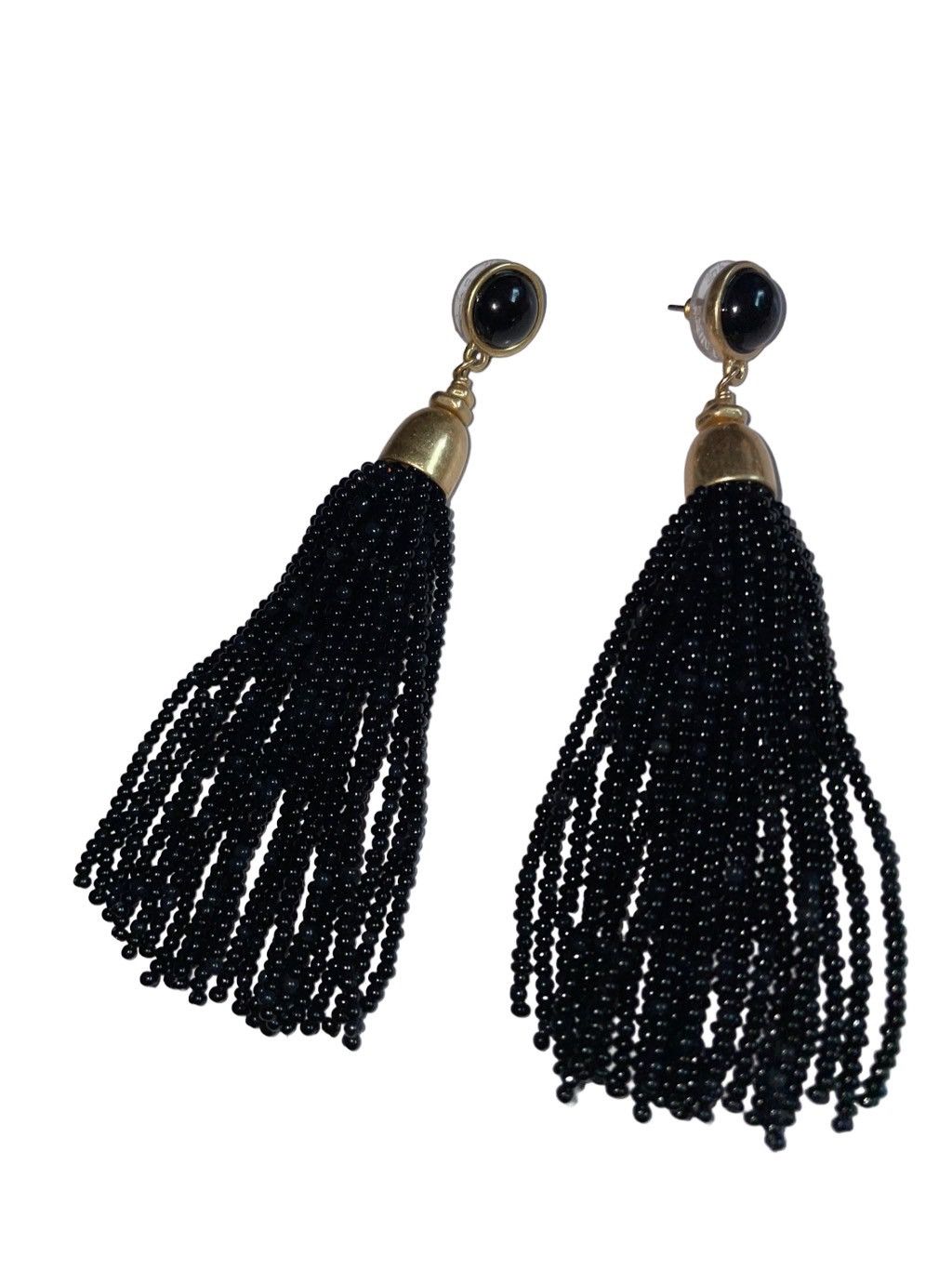 Other Stella & Dot Gita Hand Beaded Tassel Earrings Size ONE SIZE - 3 Thumbnail