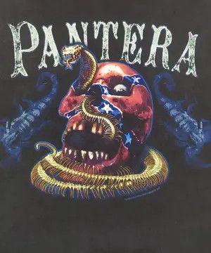 Vintage Vintage 2003 Pantera "Great Southern Trendkill" Snake Skull Size US L / EU 52-54 / 3 - 8 Thumbnail