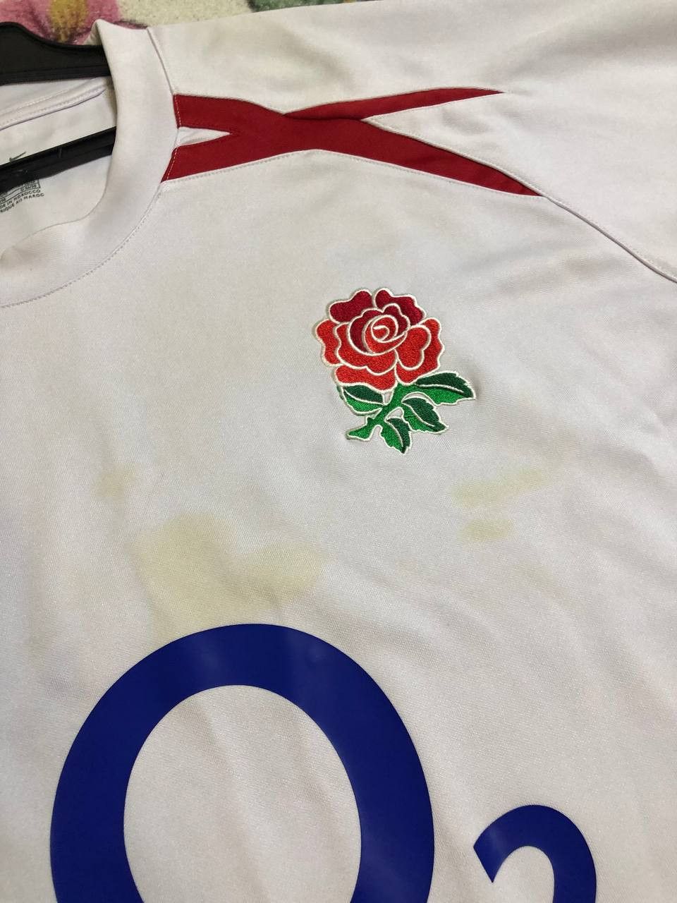 Nike NIKE MEN'S RUGBY UNION ENGLAND HOME SHIRT JERSEY Size US XL / EU 56 / 4 - 5 Thumbnail