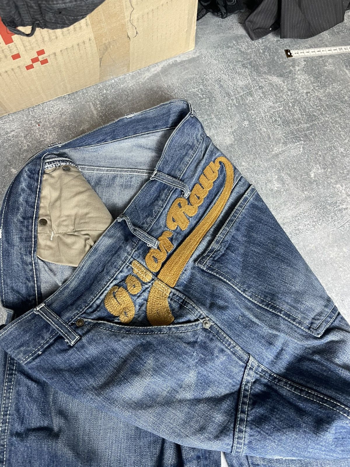 G-Star Vintage baggy big logo G Star Raw Elwood carter embro jeans Size US 32 / EU 48 - 2 Thumbnail